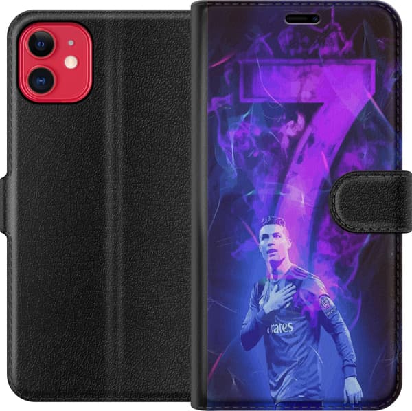 Kompatibelt Lommeboketui til Apple iPhone 11 Ronaldo 7