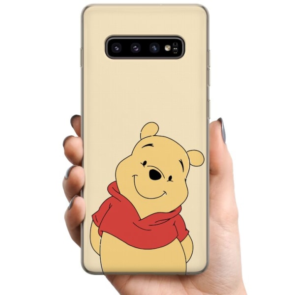 Samsung Galaxy S10+ TPU Matkapuhelimen kuori Nalle Puh