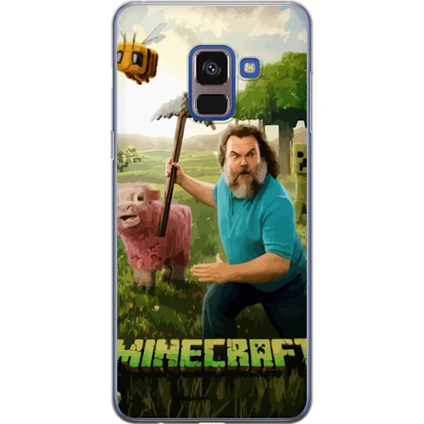 Samsung Galaxy A8 (2018) Genomskinligt Skal A Minecraft Movie