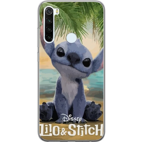 Xiaomi Redmi Note 8 Genomskinligt Skal Stitch Kärleksfull –