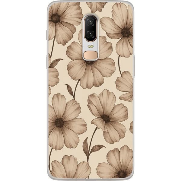 Kompatibelt Mobildeksel til OnePlus 6 Pastel Rush