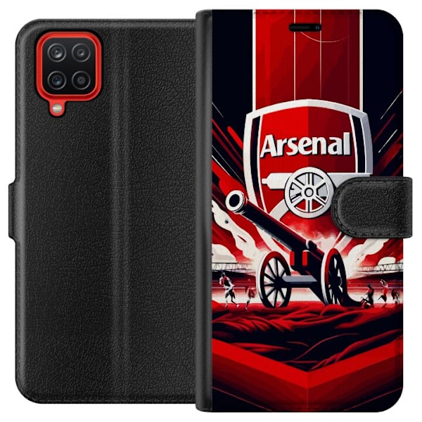 Samsung Galaxy A12 Lommeboketui Arsenal