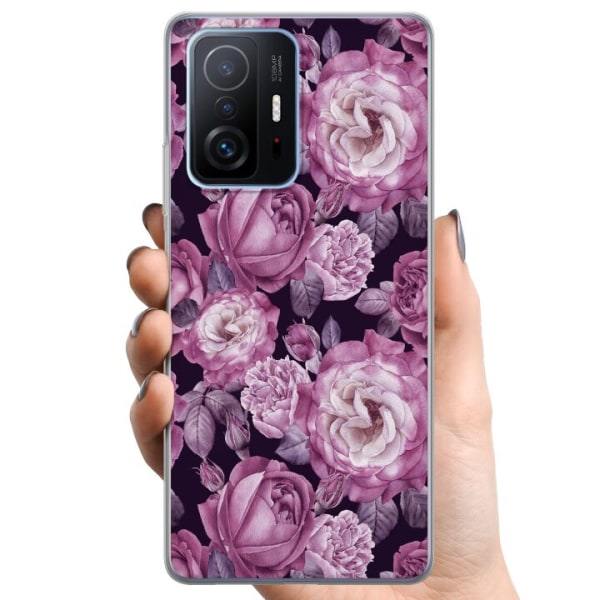 Xiaomi 11T TPU Mobilcover Blomster