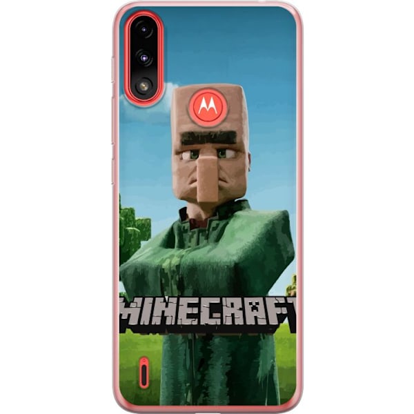 Motorola Moto E7 Power Gjennomsiktig deksel A Minecraft Movie