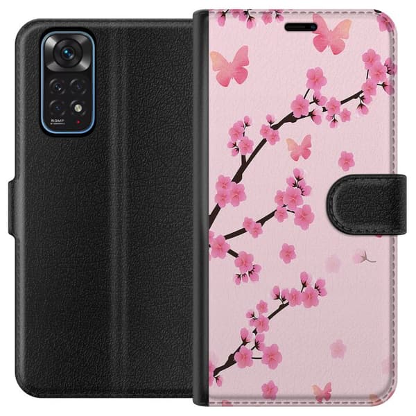 Kompatibelt Plånboksfodral till Xiaomi Redmi Note 11 Blommor