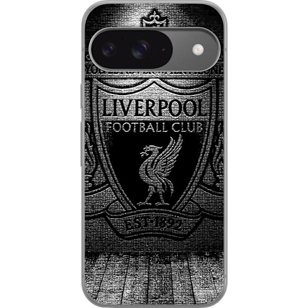 Google Pixel 9 Pro Läpinäkyvä kuori Liverpool FC