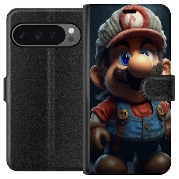 Google Pixel 9 Pro XL Tegnebogsetui Super Mario