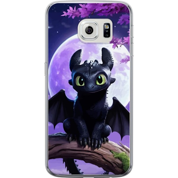 Samsung Galaxy S6 edge Genomskinligt Skal Draktränaren How to Train Your Dragon