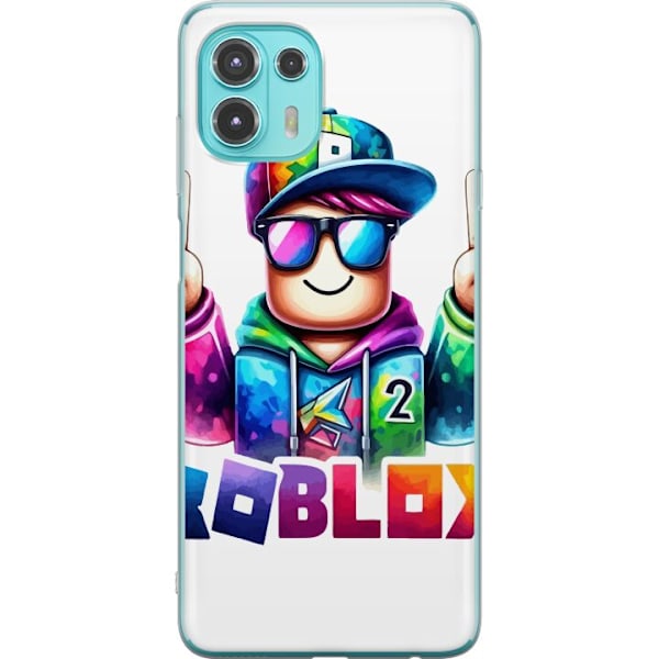 Motorola Edge 20 Lite Läpinäkyvä kuori Roblox