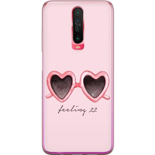 Xiaomi Redmi K30 Gennemsigtig cover Taylor Swift - Feeling 22