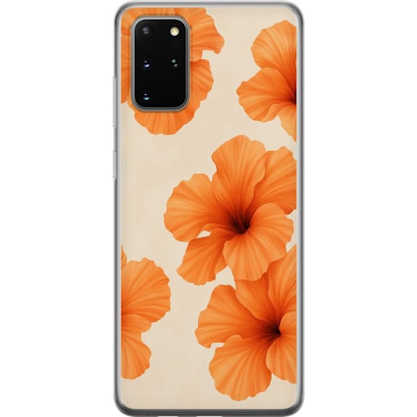 Samsung Galaxy S20+ Genomskinligt Skal Papaya Punch