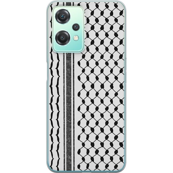 OnePlus Nord CE 2 Lite 5G Läpinäkyvä kuori Palestiinalainen