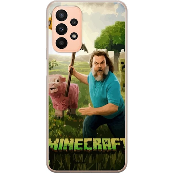 Samsung Galaxy A23 5G Genomskinligt Skal A Minecraft Movie
