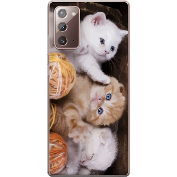 Samsung Galaxy Note20 Gennemsigtig cover Katte