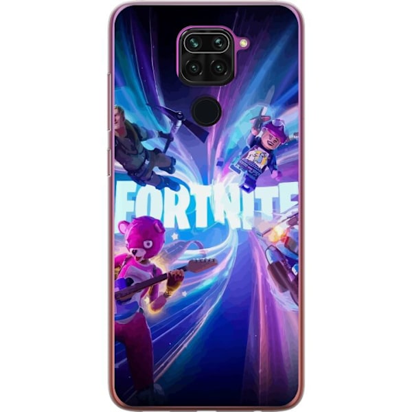 Xiaomi Redmi Note 9 Gennemsigtig cover Fortnite