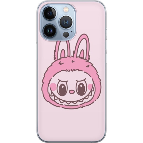Apple iPhone 13 Pro Läpinäkyvä kuori Labubu Eläinradan Bunny-versio