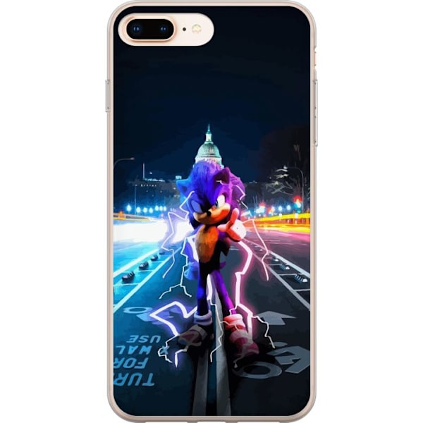 Apple iPhone 7 Plus Läpinäkyvä kuori Sonic the Hedgehog