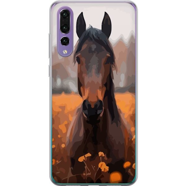 Huawei P20 Pro Gennemsigtig cover Efterårets Hest