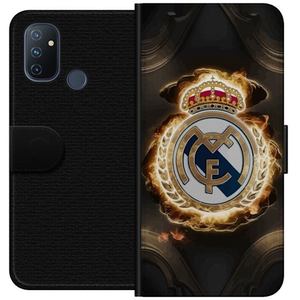 OnePlus Nord N100 Lompakkokotelo Real Madrid