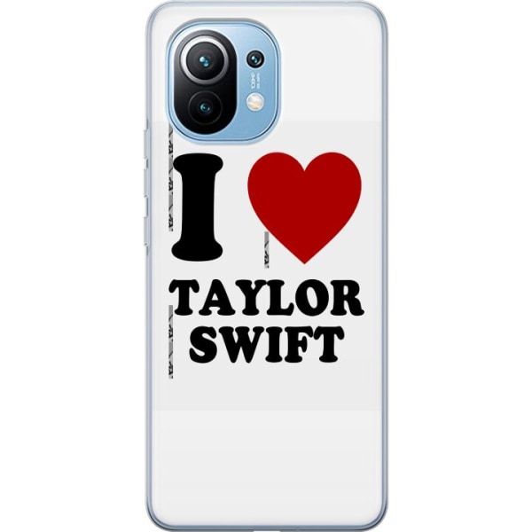 Xiaomi Mi 11 Gennemsigtig cover Taylor Swift