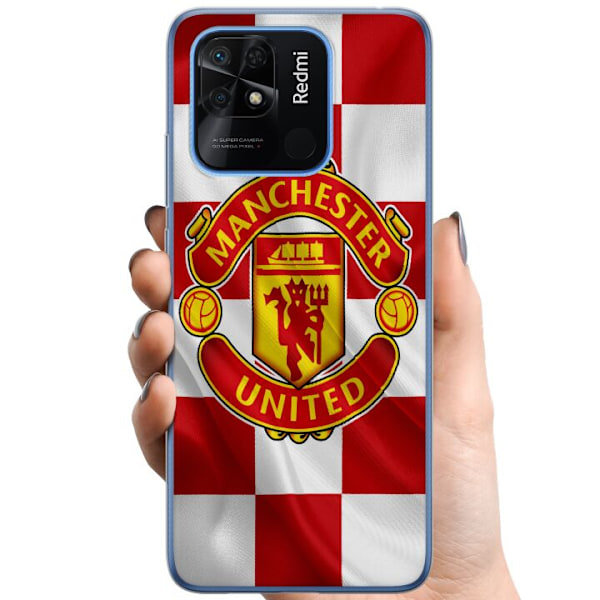Xiaomi Redmi 10C TPU Matkapuhelimen kuori Manchester United