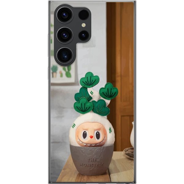 Samsung Galaxy S24 Ultra Genomskinligt Skal THE MONSTERS Naughty Plants