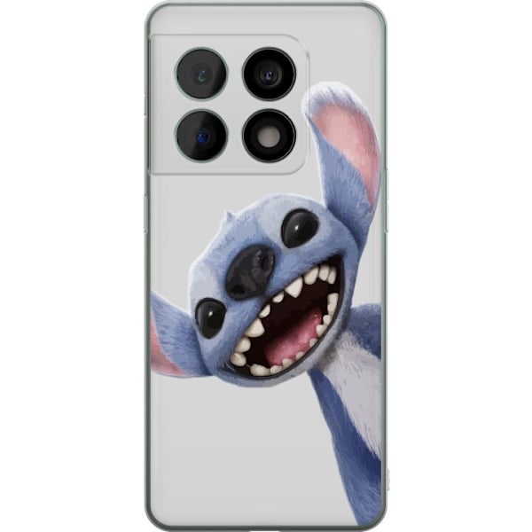 OnePlus 10 Pro Genomskinligt Skal Stitch i Fart – Kawaii Design för Fans & Barn