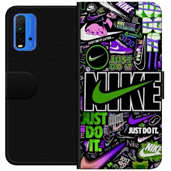 Xiaomi Redmi Note 9 4G Plånboksfodral Nike