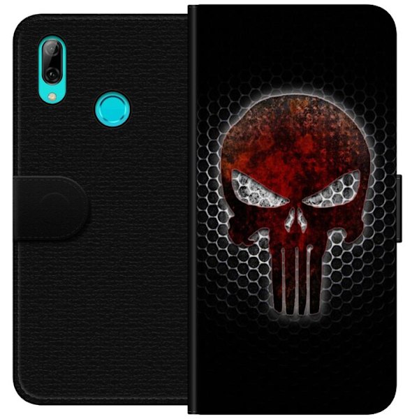 Huawei P smart 2019 Plånboksfodral Dödskalle