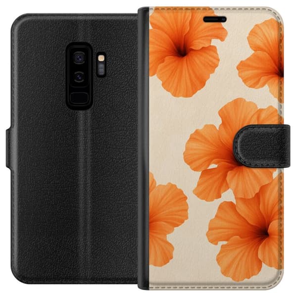 Kompatibel Tegnebogsetui til Samsung Galaxy S9+ Papaya Punch