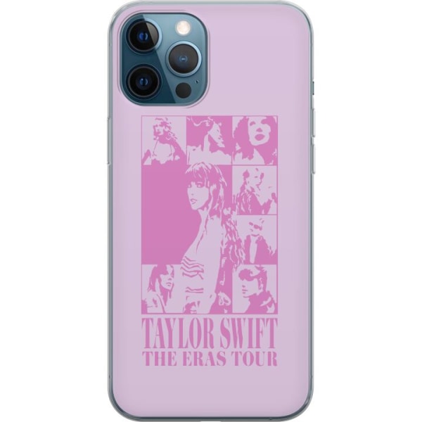 Apple iPhone 12 Pro Genomskinligt Skal Taylor Swift - Pink