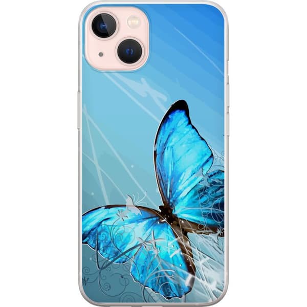 Kompatibel Mobilcover til Apple iPhone 13 Sommerfugl