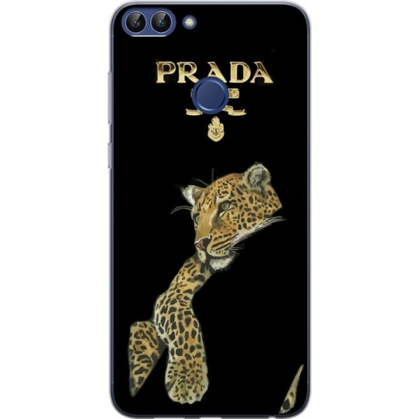 Huawei P smart Läpinäkyvä kuori Prada Leopard