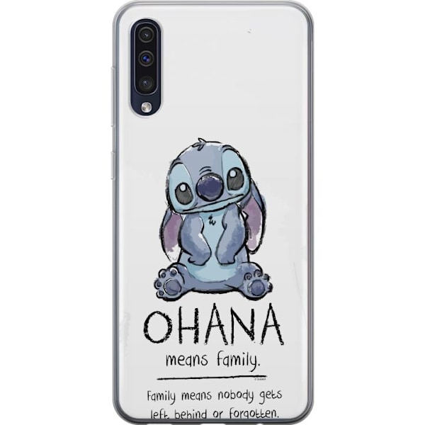 Samsung Galaxy A50 Genomskinligt Skal Stitch Ohana