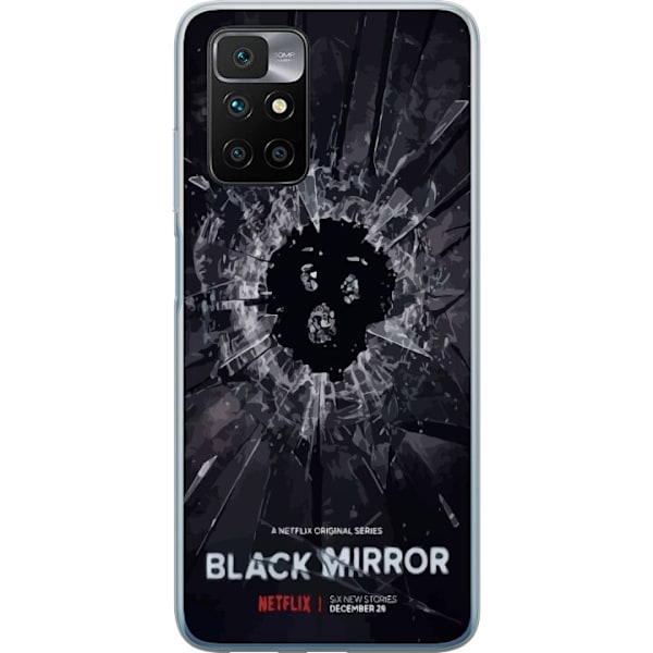 Xiaomi Redmi 10 Läpinäkyvä kuori Black Mirror Sci-Fi Netfli