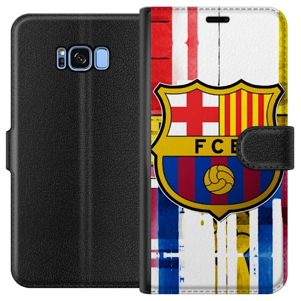 Samsung Galaxy S8 Plånboksfodral FC Barcelona