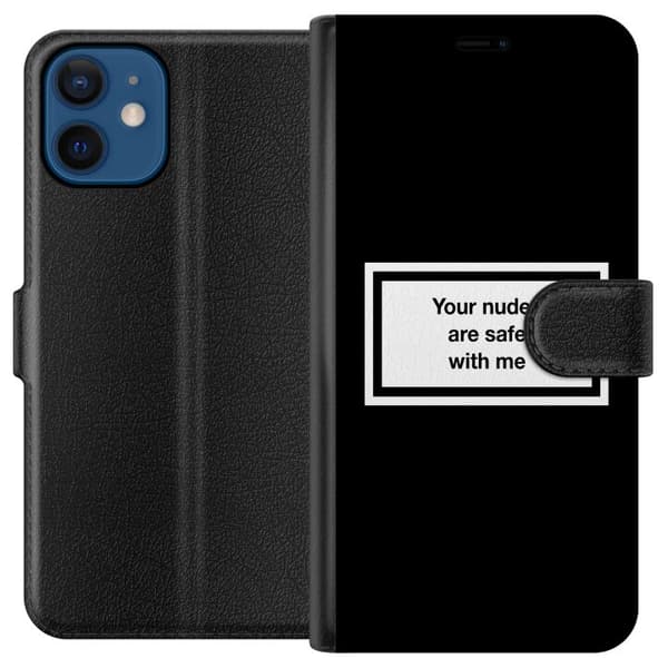Kompatibelt Plånboksfodral till Apple iPhone 12 mini Nudes!
