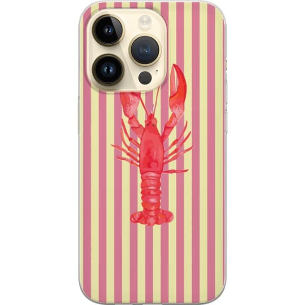 Kompatibelt Mobildeksel til Apple iPhone 15 Pro Hummer I Pastell rosa