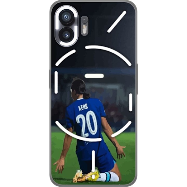 Nothing Phone (2) Genomskinligt Skal Sam Kerr (Chelsea)