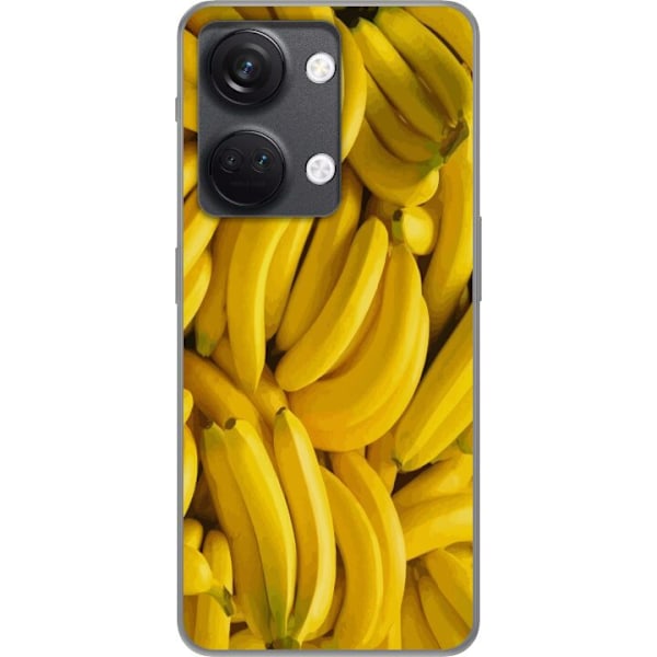 OnePlus Nord 3 Genomskinligt Skal Banana Pattern – lekfullt