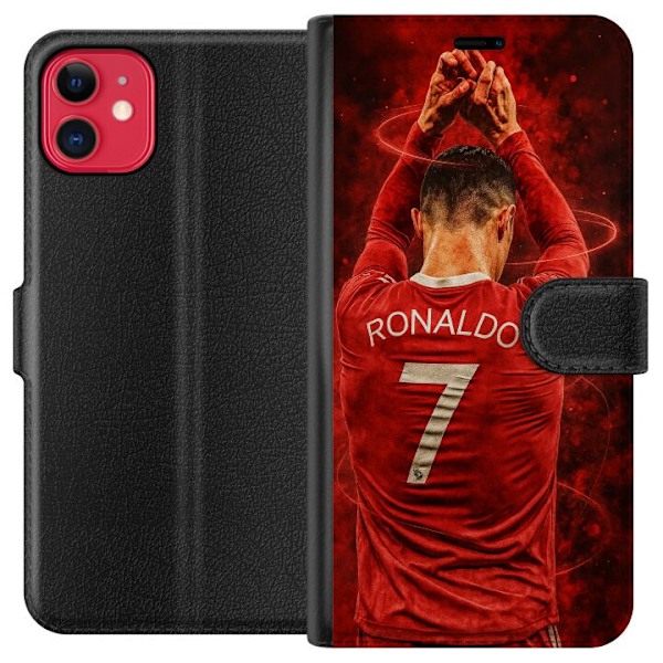 Apple iPhone 11 Lompakkokotelo Ronaldo