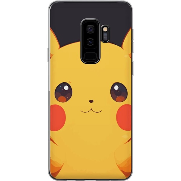 Samsung Galaxy S9+ Genomskinligt Skal Pikachu