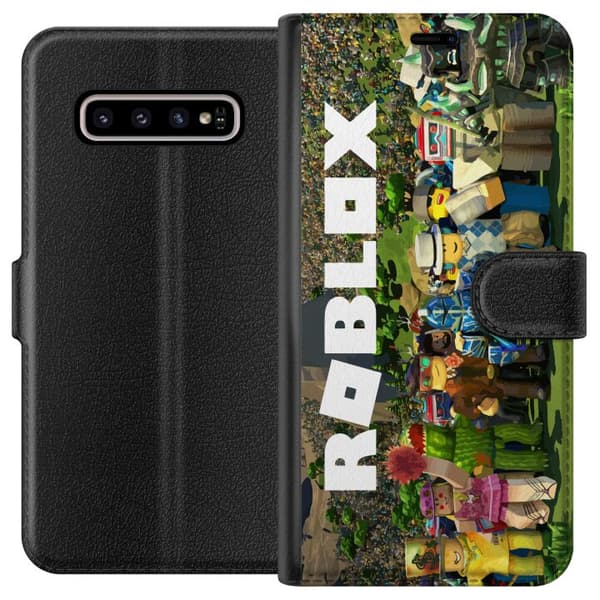 Kompatibelt Lommeboketui til Samsung Galaxy S10+ Roblox