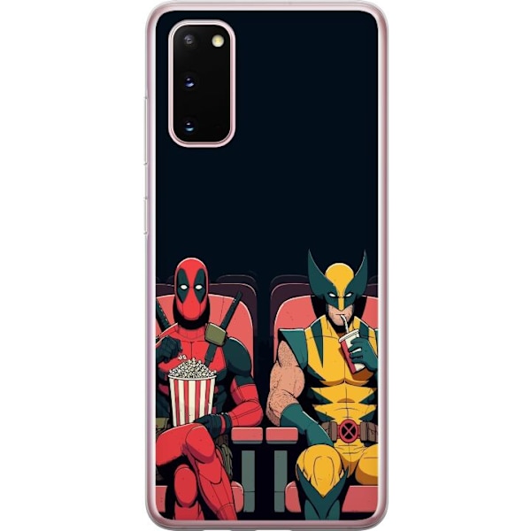 Samsung Galaxy S20 Genomskinligt Skal Deadpool & Wolverine