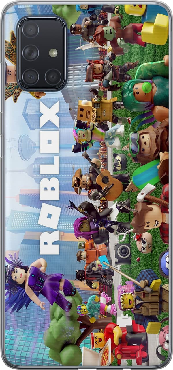 Kompatibelt Mobilskal till Samsung Galaxy A71 Roblox