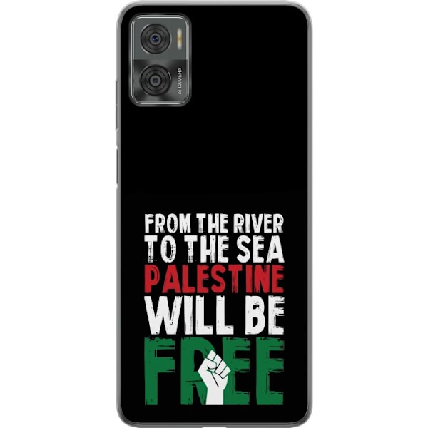Motorola Moto E22i Gjennomsiktig deksel Fri Palestina