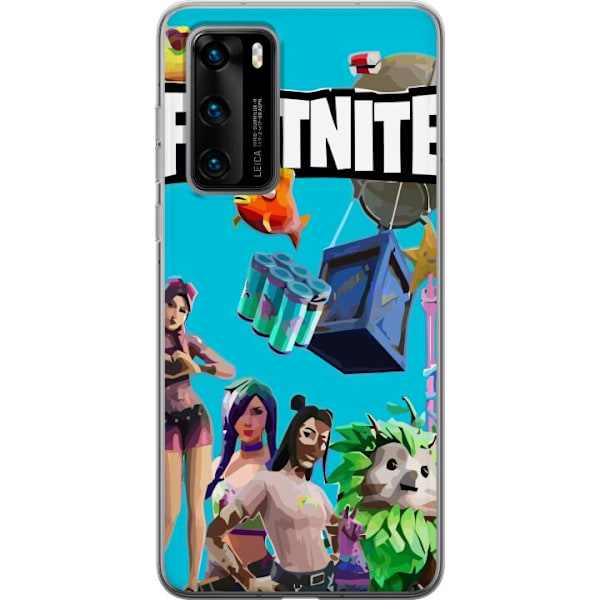 Huawei P40 Gjennomsiktig deksel Fortnite