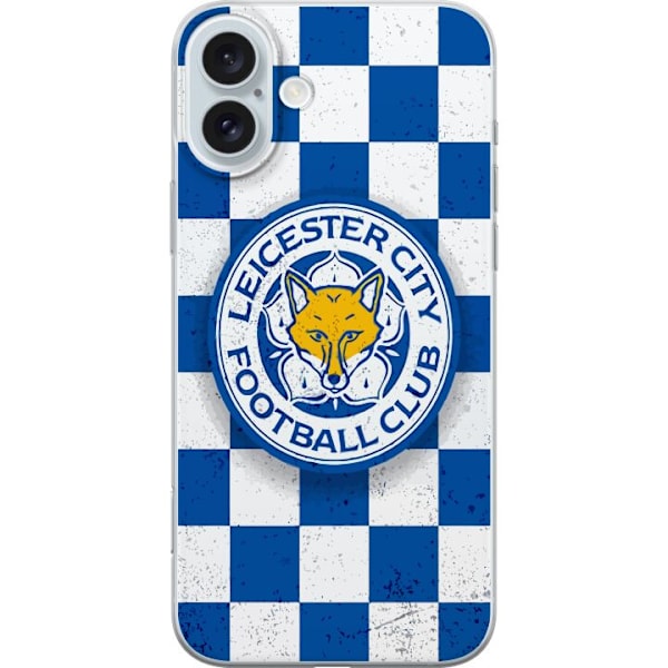 Apple iPhone 16 Plus Gennemsigtig cover Leicester City