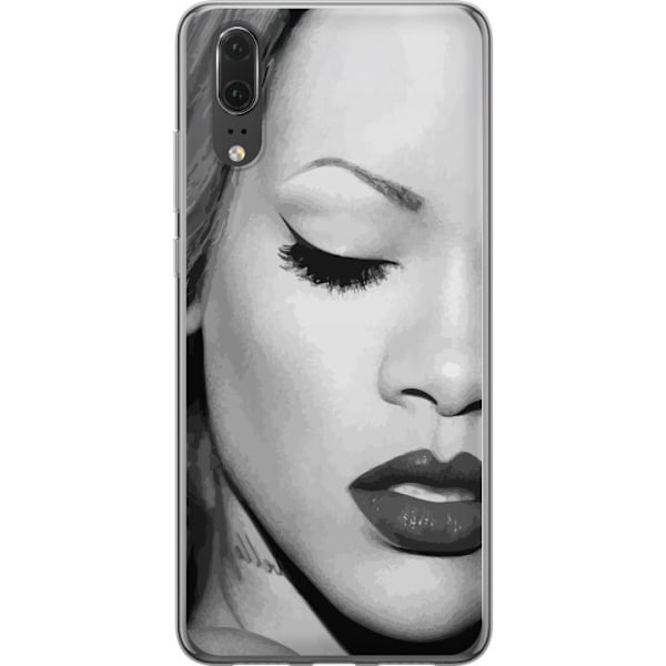 Huawei P20 Genomskinligt Skal Rihanna – Aesthetic Edit 2025