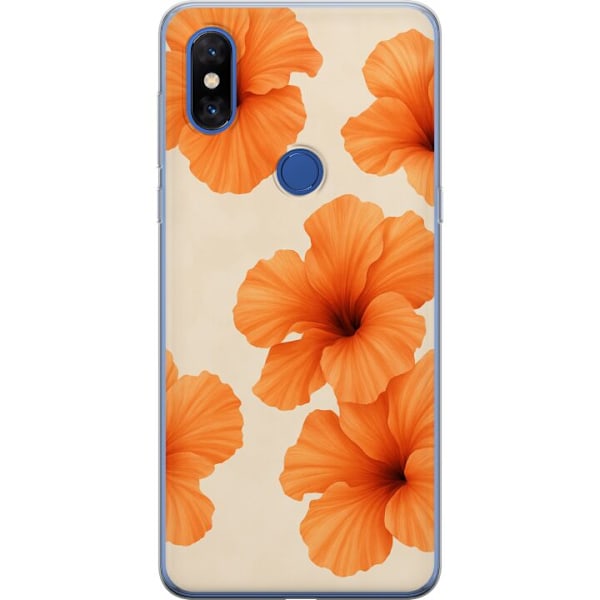Xiaomi Mi Mix 3 Gjennomsiktig deksel Papaya Punch